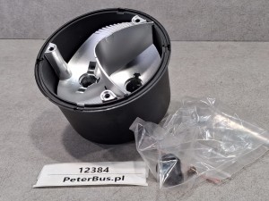 Lampa okrągła, wkład, obudowa lampy tył BOVA Futura, okrągły, fi 12 cm, montaż na 3 śruby, kierunkowskaz tył  - NOWA