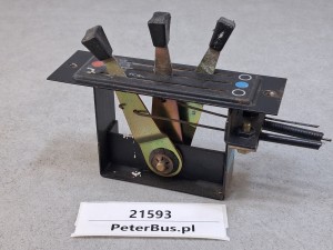 Suwak regulacji nadmuchu na szybę oraz temperatury nadmuchu, BOVA FUTURA FHD, FLD, EURO 3, sterowanie linkami, 9327441109, H240005104 