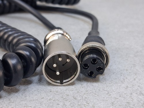 21581, Przewód, kabel do mikrofonu autobusowego na 4 PINy - NOWY -  BOSCH, BLAUPUNKT do gniazda w ścianie - UWAGA nietypowy rozstaw PINów (5).jpg