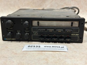 Radio kolekcjonerskie BLAUPUNKT ACR 950, wraz z okablowaniem