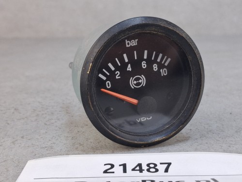21487, Wskaźnik ciśnienia układu pneumatycznego, VDO nr 350 040 011, dwie wsuwki, 10 bar, Autosan Ramzes, nr 350040011, BOVA Futura EURO 3 (4).jpg