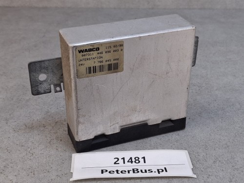 21481, Jednostka sterująca klimatyzacją, podstacja WABCO nr 446 096 003 0, 24 V, nr 7 786 045 000, WABCO 4460960030, nr 7786045000 (2).jpg