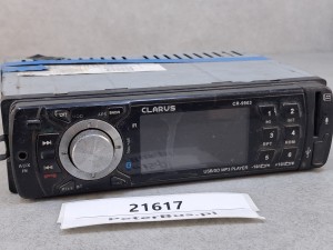 Radio CLARUS CR-9903, USB, SD, MP3, z obsługą kart MMC oraz Bluetooth, zasilanie 12V - UWAGA brak wiedzy o stanie 