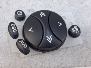 Przyciski audio, radio BLAUPUNKT nr 8 632 064 401 - NOWE - zestaw klawiszy do radio