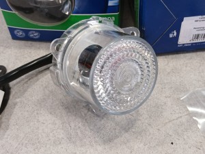 Lampa, światło cofania, wsteczne LA3.23920, fi 55 mm, złącze AMP, głębokość 84 mm, żarówka P21W/12 V, WESEM 2 Piny