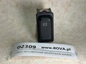 Przycisk, klawisz pulpitu autobusu SETRA - Mercedes nr 611 640 00 66