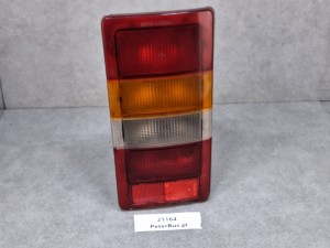 Lampa zespolona tył nr 6R0187101, 7R0187101, wymiary 27 x 14 cm, SEIMA 20 86 0, stop, kierunkowskaz, wsteczne, pozycyjne, odblask, uszkodzony narożnik