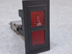 Kontrolka deski rozdzielczej SETRA S315 HD, czerwone tło