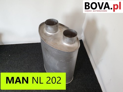 9776.04, Tłumik do autobusu MAN NL 202, fabrycznie NOWY, wysokość 60 cm, FOT. 2 (5).jpg