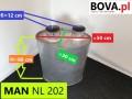 9776.04, Tłumik do autobusu MAN NL 202, fabrycznie NOWY, wysokość 60 cm, FOT. 2 (8).jpg