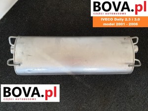 Tłumik Iveco Daily pojemność 2.3, 2.8 oraz 3.0,  2001-2006, fabrycznie NOWY