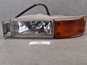 Halogen i kierunkowskaz przedni MAN A01, lewy przód, USZKODZONY klosz