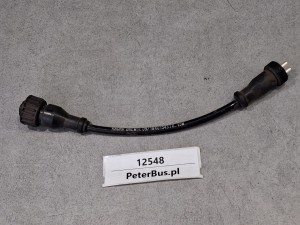 Przewód połączeniowy ABS KNORR BREMSE 09.18K0154310.15M, adaptej bayoner, gwint M24, 3 PINy