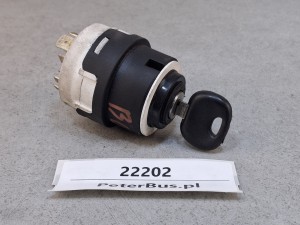 Stacyjka zapłonu autobusu BOVA Futura nr 205 006 01, 9 PINów