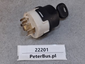 Stacyjka zapłonu autobusu BOVA Futura nr 6JB 003 959-00, 10 PINów