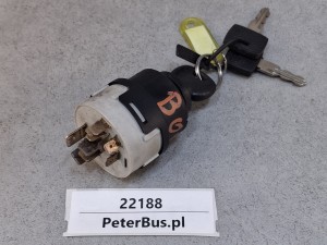 Stacyjka zapłonu autobusu BOVA Futura nr 6JB 003 959-00, 10 PINów