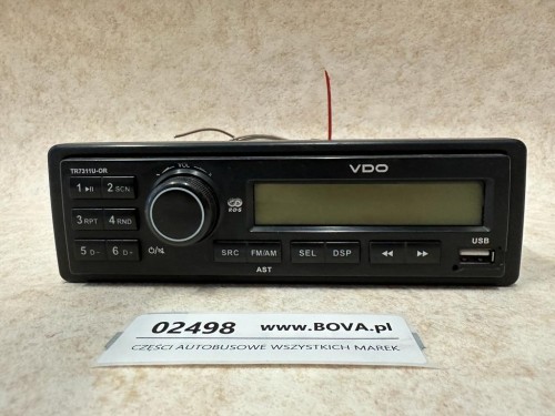 02498, Radio autobusowe z USB, VDO model TR7311U-OR (3).jpg