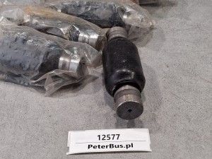 Sworzeń środkowy  resoru, długość 15 cm, średnica panewki, gniazda 30 mm, średnica trzpienia 50 mm