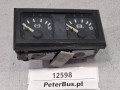 12598, Zestaw zegarów, wskaźników MERCEDES O550 Integro, dwa zegary, wskaźnik ciśnienia powietrza, układu pneumatycznego, nr x10-110-981-003 (8).jpeg