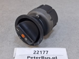Włącznik świateł MERCEDES, nr 000 545 67 04, nr 04 0552 00, nr 0005456704, pokrętło, przełącznik oświetlenia