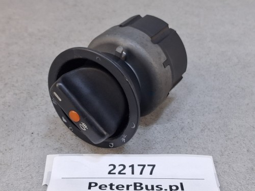 22177, Włącznik świateł MERCEDES, nr 000 545 67 04, nr 04 0552 00, nr 0005456704, pokrętło, przełącznik oświetlenia (5).jpg