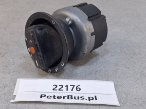 Włącznik świateł MERCEDES, nr 000 545 67 04, nr 04 0552 00, nr 0005456704, pokrętło, przełącznik oświetlenia 