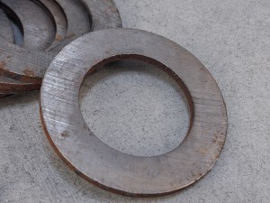 Podkładka, pierścień 59,97 mm, 60 mm, fi wewnątrz 36,6 mm,  grubość 3 mm