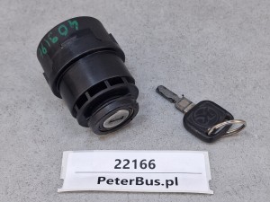 Stacyjka zapłonu SETRA S315 HD, GT-HD, stary typ, kwadratowe kluczyki, nr 52046, PA86-M40, 6 PINów 