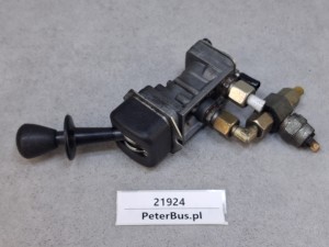 Rączka, zawór hamulca ręcznego BOVA Futura EURO 3, nr  9750030104, WABCO nr 9617210110, hamulec ręczny BOVA