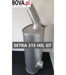 Tłumik do autobusu SETRA S315 HD, HDH, GT, GT-HD, z silnikiem V8 Mercedes i rzędowy, fabrycznie NOWY