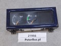 21956, Zestaw zegarów, 2 zegary MAN 81.27202.6094, VDO 110.801010008, ciśnienie oleju, temperatura cieczy, niebieska obudowa  (6).jpg