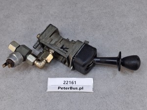Rączka, zawór hamulca ręcznego BOVA Futura EURO 3, nr  9750030104, WABCO nr 9617210110, hamulec ręczny BOVA