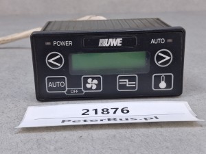Sterownik klimatyzacji, nawiewu, UWE VIPER Mk1 STD, Van Hool 915, GWARANCJA 100% sprawności, VDS-4 406C, 24V