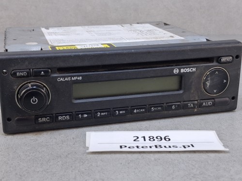 21896, Radio BOSCH CALAIS MP48, 24V, 7 620 000 033, sprawdzone - radio sprawne 100%, niesprawny odtwarzacz CD (11).jpg