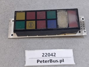 Zestaw kontrolek pulpitu MERCEDES-CITARO VDO nr 1521.72.033.01