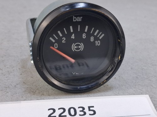 22035, Wskaźnik ciśnienia układu pneumatycznego, VDO nr 350 040 011, dwie wsuwki, 10 bar, Autosan Ramzes, nr 350040011, BOVA Futura EURO 3, 10-184 OHM, 24V, zakres skala 0-10 bar  (5).jpg