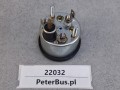 22032, Wskaźnik, zegar temperatury wody, płynu chłodzącego marki Veethree, skala 40-120 stopni, 24V (2).jpg