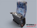 12689, Fotel pilota, drugiego kierowcy AUTOSAN Cezar, Lider, składane siedzisko, dwa podłokietniki, używany (1).jpg