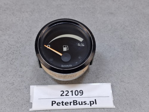 22109, Wskaźnik poziomu paliwa SETRA S 315, MOTOMETER nr 7.721.009.000, nr 609 060 7010, 24V, nr 7721009000, 6090607010, 609.060 (6).jpg