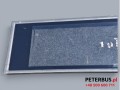 12707, Drzwi autobusu SETRA S315, szklane, jedna szyba, przyciemniana, wymiary szyby 60,5 x 236,5 cm, wymiary całości 70 x 253,5 cm z uszczelkami, szyba Webasto Arva (11).jpg