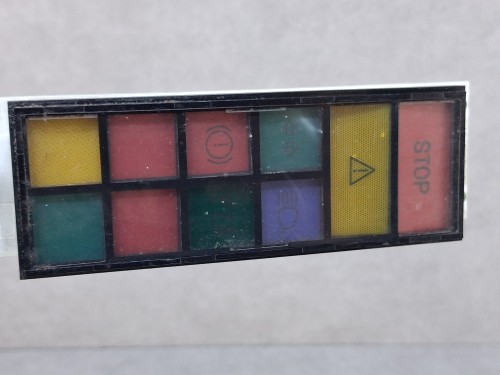 21984, Kontrolki informacyjne i ostrzegawcze deski rozdzielczej autobusu, VDO KIENZLE nr 1521.71.033 (3).jpg