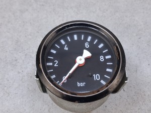 Wskaźnik ciśnienia MOTOMETER 10 bar, ciśnienie powietrza, wskaźnik ciśnienia układu pneumatycznego