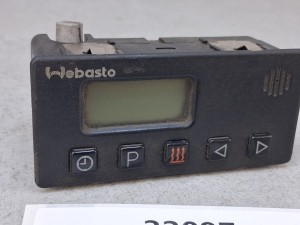 Sterownik, panel sterownia ogrzewaniem postojowym WEBASTO 8EU 007 627-02, nr 85 339 B