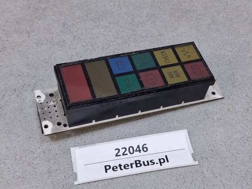 22046, VDO 1521.72.033.02, wyświetlacz deski rozdzielczej, kontroli ABS, ASR, CHECK, ładowanie, kierunkowskazy, światła (9).jpg