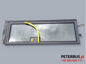 Skrzydło drzwi autobusu SETRA S 315, szklane, otwierane elektrycznie, wymiary całości wysokość 198 x 68,5 cm, szyba 184 x 59,5 cm 