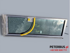 Skrzydło drzwi autobusu SETRA S 315, szklane, otwierane elektrycznie, wymiary całości wysokość 198 x 68,5 cm, szyba 184 x 59,5 cm 
