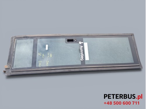 12745, Drzwi tylne Mercedes Conecto O345, lewe skrzydło otwierane do tyłu pojazdu, wymiary ok. 218 x 67,5 cm (z uszczelkami), wymiary szyby 206,5 x 54 cm, oryginał, używane (5).jpg