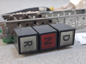Selektor, klawisze DNR zmiany biegów autobusu SETRA S315 NF, ZF 6006 017 282, 24V, wiązka ZF, płytka SEUFFER nr 721-623.218a, nr 0501 209 075