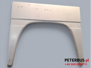 Błotnik, nadkole Mercedes O 350 Tourismo, wymiary wysokość 122 x 139,5 cm szerokości