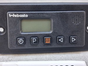 Panel sterowania ogrzewaniem postojowym RENAULT ILIADE, HELLA 8EU 007 627-02, WEBASTO nr 85 339 C 12V-24V
